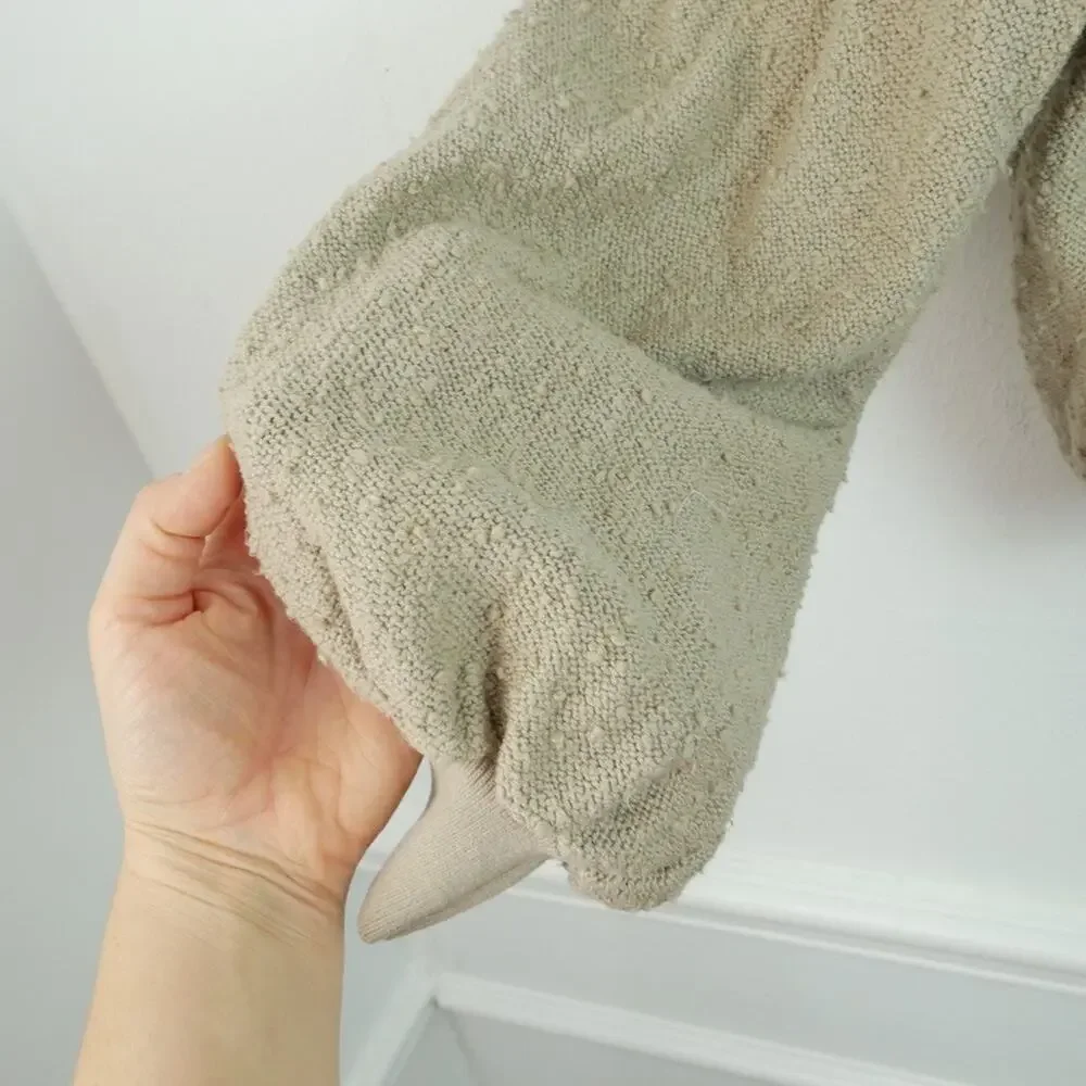 Free People Found My Friend Pullover Small Oversized Slouchy Cozy Balloon Sleeve - Picture 3 of 7